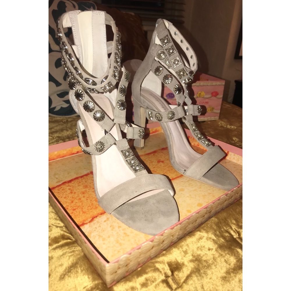 🎉HOST PICK!🎉 Jeffrey Campbell Acero Studded Heels, Circa 2016, Size 8.5 - Picture 15 of 16
